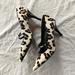 Snow Leopard Alfani Heels